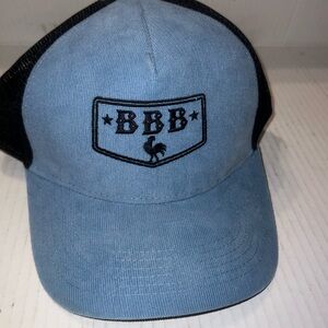 Blue and Black Trucker Hat